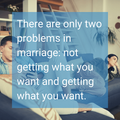 Emotionally distant marriage
